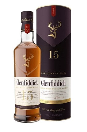 Glenfiddich Single Malt 15 YEAR OLD Whisky With Assorted Nuts And A Chocolate Bar. Gift Wrapped With ribbons & Bow. FREE Standard Delivery Throughout the UK.