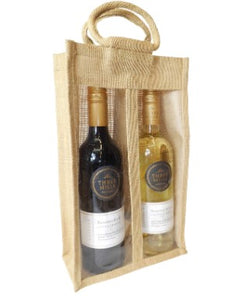 PASSOVER PESACH Kosher Wine And Chocolate Gift For Any Occasion. "Two Gifts In One".  Sauvignon Blanc And Bordeaux Superior Red Wine With Cremes and Rosemarie Chocolate Bars. Gift Wrapped In a Double Wine Bottle Jute Bag. Delivered UK
