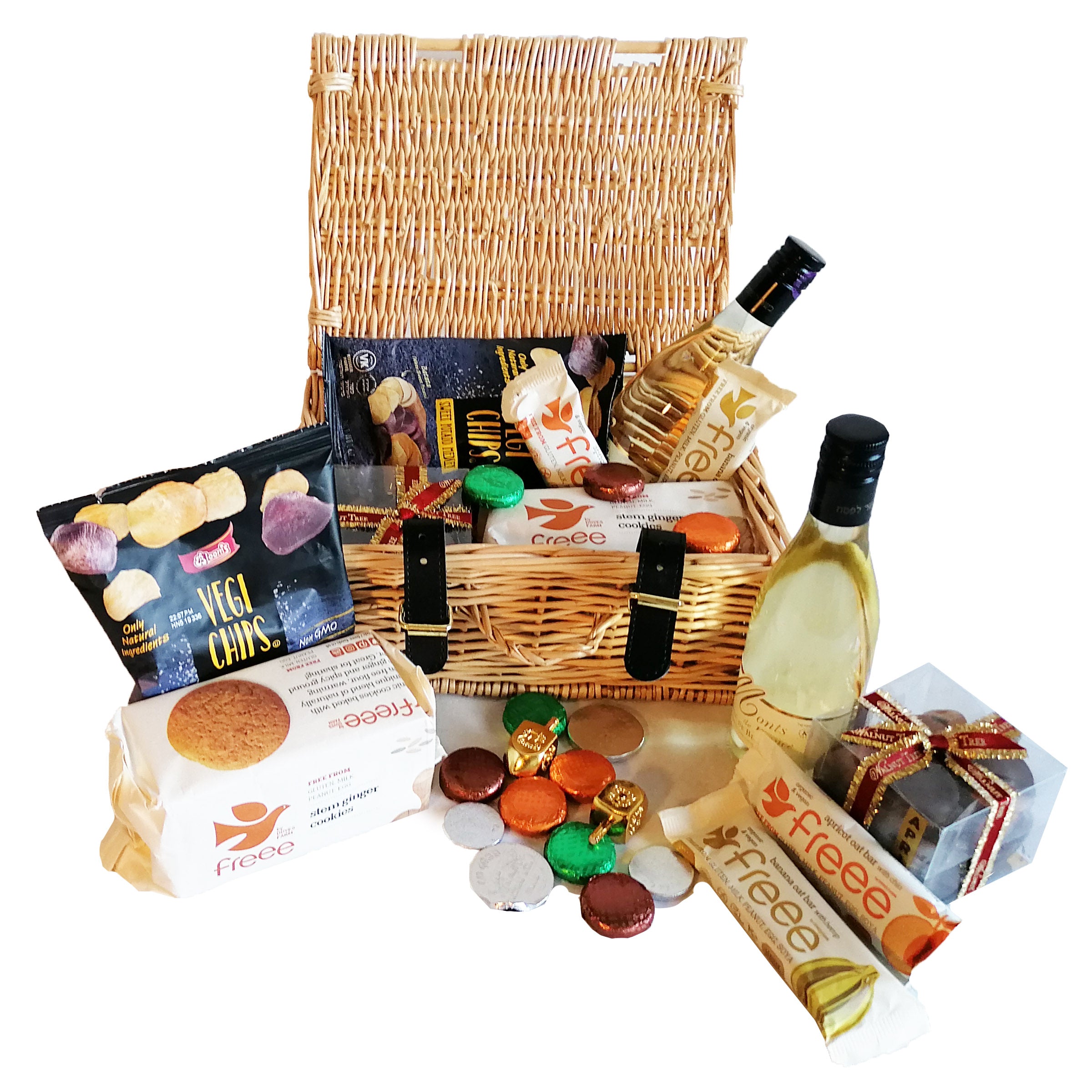 Kosher Gluten-Free and Vegan Hamper Gift To Show You Know Their Diet Matters To Them. Ideal For Purim And For Any Occasion.