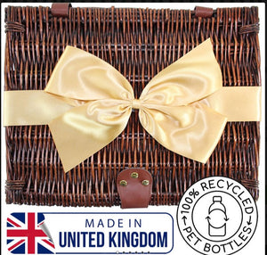 LUXURY 18" SUPERIOR HAMPER WITH WHISKY AND FINE FRENCH WINES, CHOCOLATES, NUTS, MINT CREAMS AND CHOCOLATE DISCS WITH TOPPINGS. GIFT WRAPPED WITH LARGWE BOW AND RIBBON. ROSH HASHANA, CORPORATE GIFTS, AUF RUF, MAZEL TOV. DELIVERED NATIONWIDE